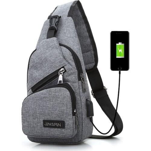 Oxford Women Chest Pack Single Shoulder Strap Back Bag Crossbody Bags for Women Sling Shoulder Bag Travel Back Pack