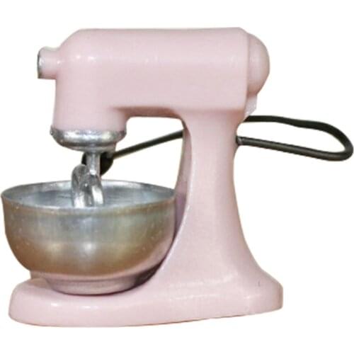 1/12 Dollhouse Kitchen Scene Mini Mixer Simulation Model Toy DIY Crafts Props 2021