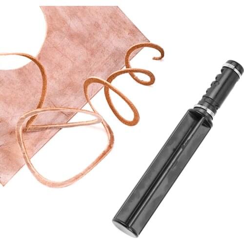 1PC Swivel Leathercraft Tool Leather Cutting Tool With 3 Blades 6 inch DIY Leather Cutter Leather Strip Strap Cutter Hand Tool