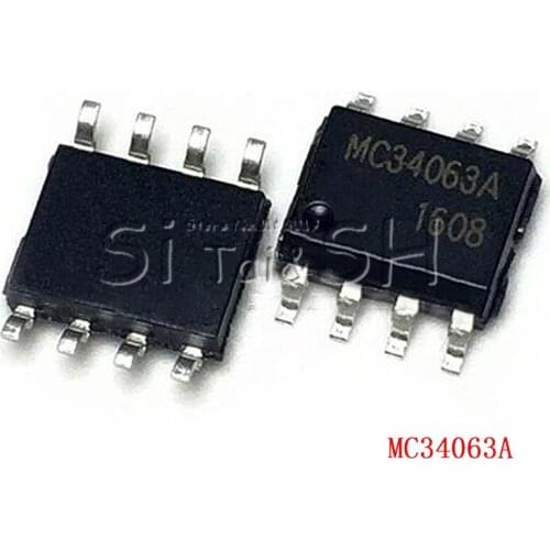 10pcs/lot MC34063ADR2G MC34063ADR MC34063A MC34063 SOP-8