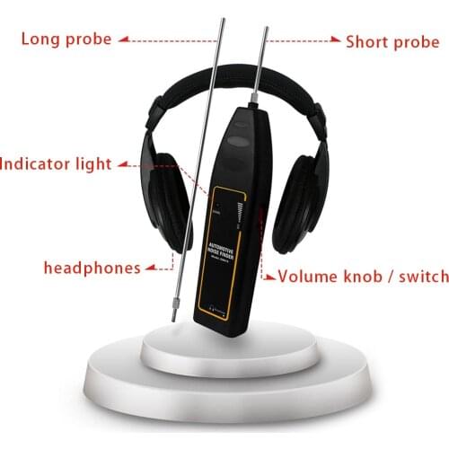Car Cylinder Stethoscope Auto Diagnostic Tool Engine Analyzer Machine Noise Tester Detector Electron Fault Diagnosis Instrument