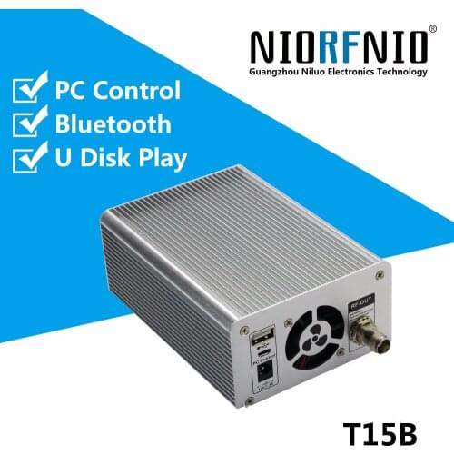 Free Shipping Upgraded Version T15B-1 5w/15w Stereo Professional FM Radio Bluetooth Audio Transmitter for TV