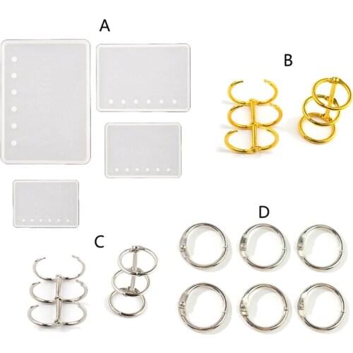 Notebook Epoxy Resin Mold Diary Notepad Silicone Mould DIY Crafts Journal Planner Agenda Organizer Note Book Casting