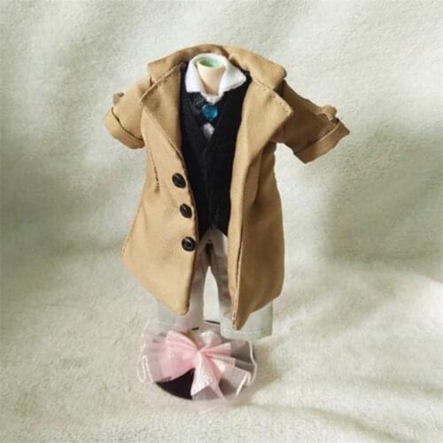 Cosmile Bungo Stray Dogs Osamu Dazai 1/12 BJD OB11 informal dress doll clothes costume cosplay cos Gift Limit