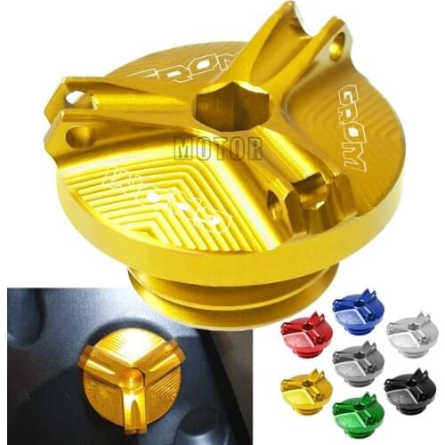 For Honda GROM/MSX125 2014-2017 2015 2016 MSX 125 Motorcycle CNC M20*2.5 Engine Oil Cup Plug Bolt Screw Oil Filler Cap Cover