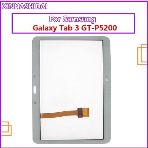 For Samsung Galaxy Tab 3 10.1 P5210 P5200 Touch Screen Digitizer Glass Sensor Lens