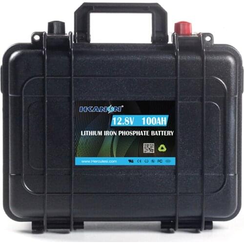 12.8V 100AH LiFePO4 Battery Lithium iron Phosphate Lithium ion Battery 12V 100Ah for RV/Golf Cart/Yacht/Marine/Backup/Solar