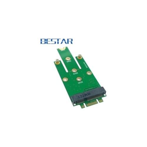 M.2 NGFF PCI-E express pci-express 2 LANE Golden Finger Pin to 50mm Mini-PCIE mini pci express mSATA 18+8 SSD Hard Disk PCBA