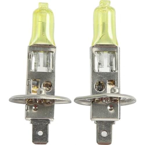H1 12V 100W 2800K Universal Halogen Lights Powerful Yellow Car Headlight Bulb for Automobiles Trucks Vehicles accesorios coche