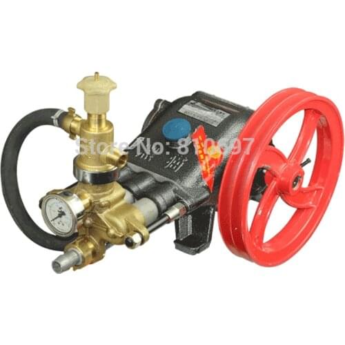 High pressure cleaner piston pump car washer pump head 55 58 40 high-pressure pump head Copper/Iron optional