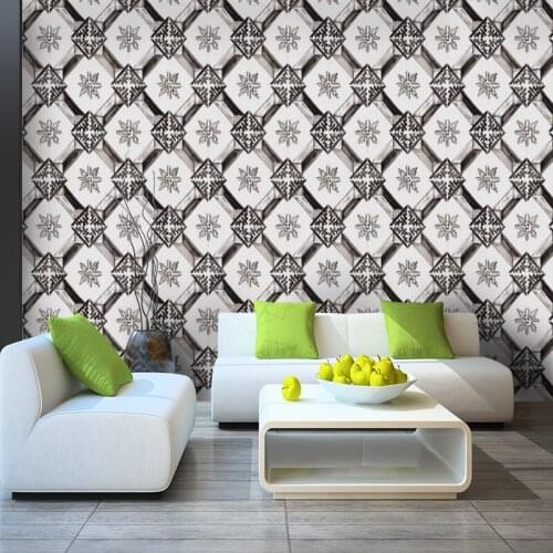 Seamless wallpaper Modern minimalist TV background wall painting