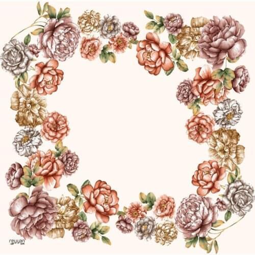 REYYAN SILK HOLLOW OYALIK WRITING PATTERN-16285-RENK-33