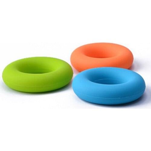 Silicone O Hand Gripper Grip Ring Hand Resistance Band Finger Stretcher Exercise for Forearm Wrist Training Carpal Hand Expander