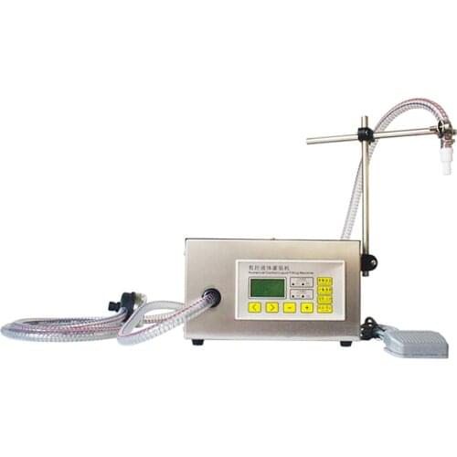 QH-G42A Toilet Cleaner Fertilizer Soy Sauce Vinegar Glass Water Antifreeze Automatic Liquid Filling Machine 12L/MIN Y