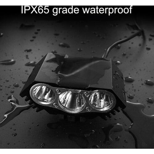 M3 Bike Lights USB Rechargeable LED Bicycle Lights Front Headlights Waterproof Bicycle Flashlight Warning Lights