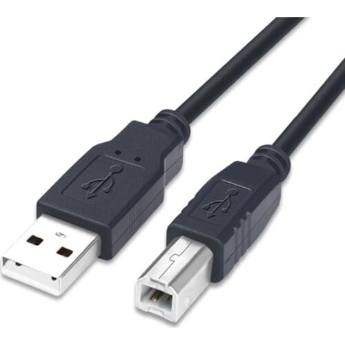 Y8AC For Printers USB A to Type B Data Cable Cord USB 3.0 2.0 Cable for Printers 1.5/3.0 Meters 4.92/9.84ft