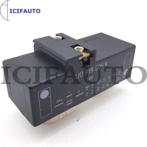 1J0919506K For VW Beetle Golf Jetta Fan Control Unit Relay Golf Jetta Beetle For Audi TT Quattro 1.8L 1.9L 2.0L 2.5L 2.8L 3.2L