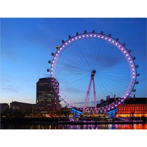 225*150cm Europe Humanities Landscape Photography Background Baby Photo Backdrop Vinyl Canvas Painting Photo Studio Home Decor