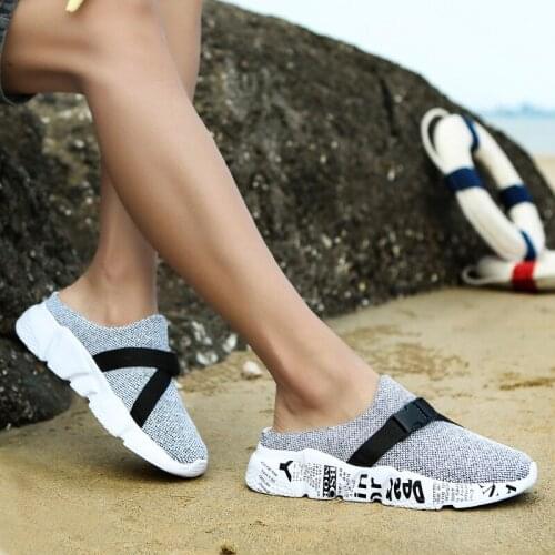 Large Size 46 Mens Sandals Hollow Slippers 2020 Summer Cheap Breathable Outdoor Beach Sandals Men Jelly Shoes Zapatillas Hombre