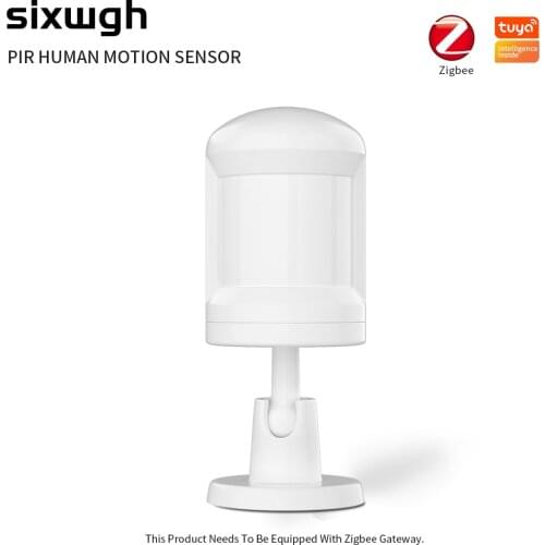 Tuya Zigbee Human Body Sensor Detectors PIR Motion Sensor Smart Home Security Alarm Sensor Smart Life App Remote Monitoring