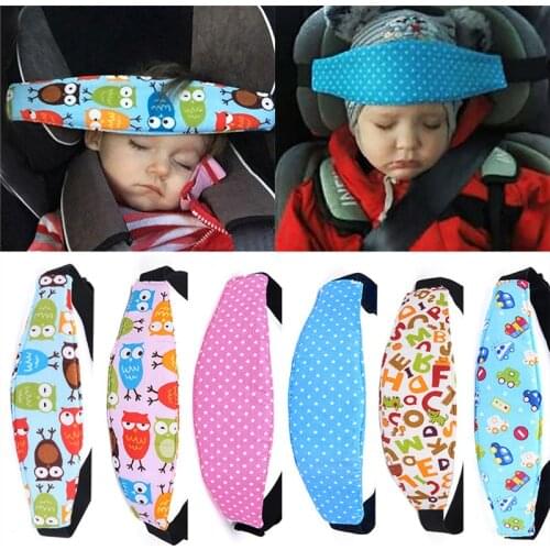 Baby stroller Head Support Adjustable Fastening Pram Belt Baby Car Seat Safety Sleep Positioner Car Seat Stroller Accessories