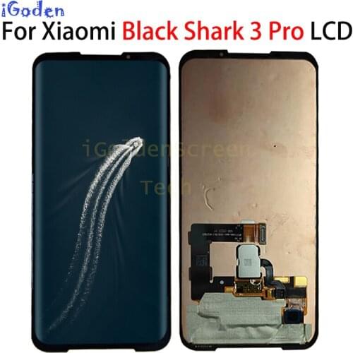 7.1'' AMOLED For Xiaomi Black Shark 3 Pro LCD Touch Panel Screen Digitizer For BlackShark 3 Pro tela Display SHARK MBU-A0 MBU-H0
