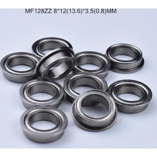 MF128ZZ F678ZZ LF1280ZZ 8*12(13.6)*3.5(0.8)MM free shipping ABEC-5 Flange bearings chrome steel bearing MF128ZZ F678ZZ LF1280ZZ