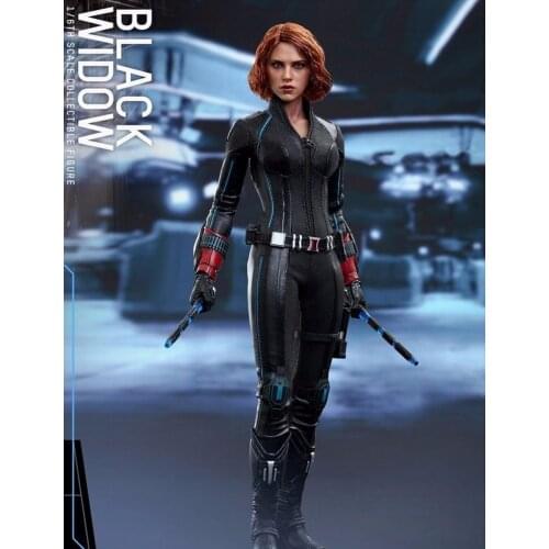 Hottoys MMS288 1/6 Age of Ultrons AOU Black Widow 4.0 Figure Model Toys