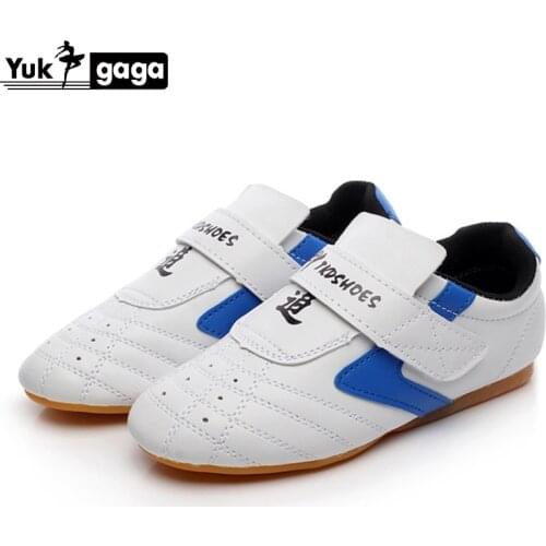 Taekwondo Shoes Wear-resistant kickboxing Professional Tae kwon do Martial Arts Sneaker Training Breathable Shoes Kids to Adult