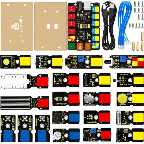 Keyestudio Easy Plug Learning Kit for Arduino Starters Kit Learning Resources STEM EDU