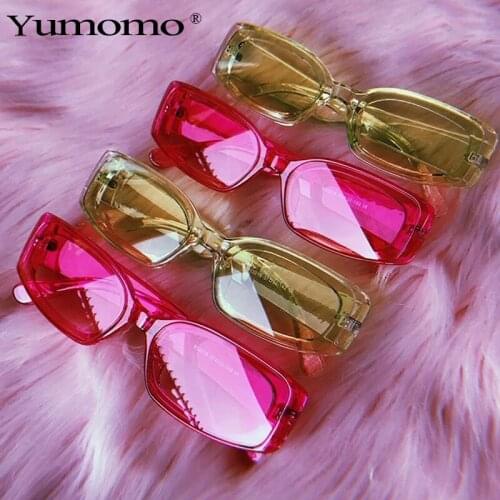 Square Sun Glasses Luxury Brand Travel Small Rectangle Sunglasses Men Women Vintage Retro Oculos Lunette De Soleil Femme UV400