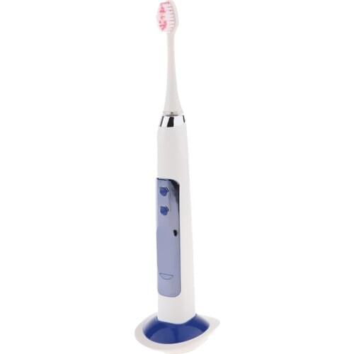 Lightweight Rechargeable Cordless Toothbrushes + 2 Replacement Brush Heads