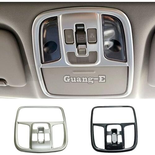 Hot For Kia Kx5 Sportage 2016 2017 2018 Car Styling ABS Chrome Front Inner Rear Tail Read Reading Switch Light Lamp Frame Trim