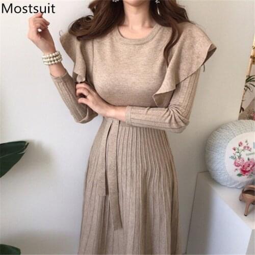 Mostsuit Fashionable Knitted Dresses