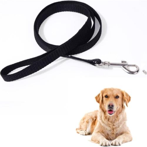 Nylon Puppy Dog Leash 1.5*110cm Durable Pets Ropes Colorful Cat Small Dogs Harness Collar Lead Strap Belt 5 Colors Available