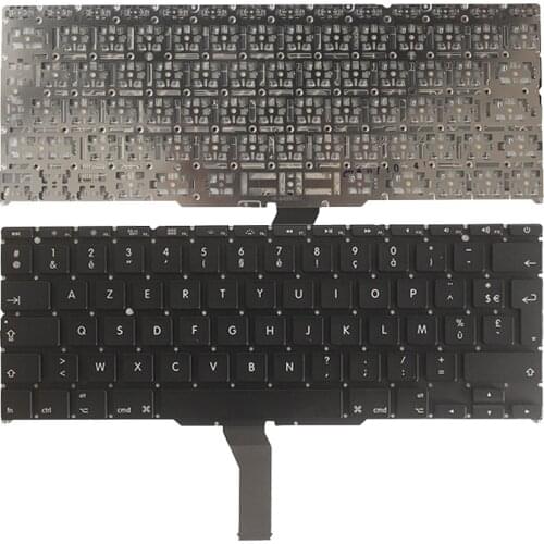 New 11" French Keyboard For Macbook Air A1370 A1465 MC968 MC969 MD223 MD224 FR laptop keyboard