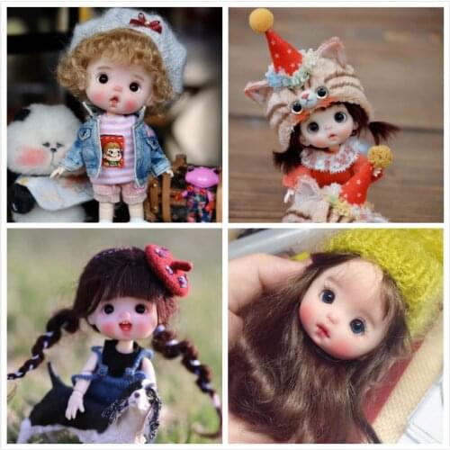 OB11 doll customization 1/8 BJD dolls OB doll DIY polymer clay 2020