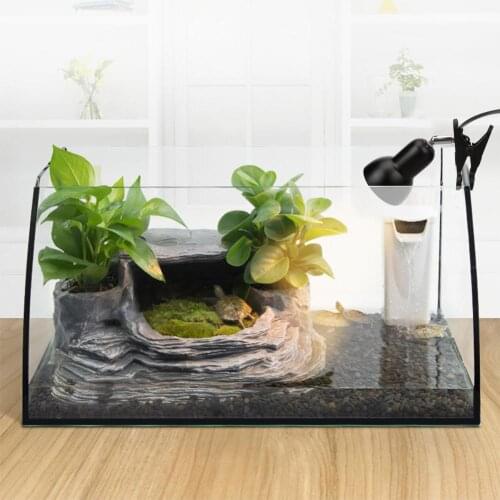 360 Clamp Lamp Holder Degrees Rotate Heating Turtle Lizards Reptile Basking Clip Light Base Lighting Sockets