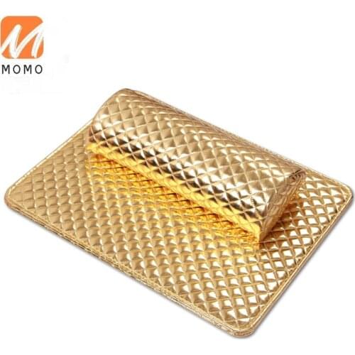 Manicure Hand Pillow Hand Cushion Set for UV Polish Mat Full Set for Nail Beauty Shop PU Leather Detachable Cleaning