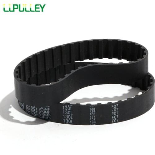 LUPULLEY L Type Rubber Timing Belt With Width 12.7/15/20/25/30/38mm Pitch Length 187L/191L/195L/198L/202L/206L/210L/214L/217L