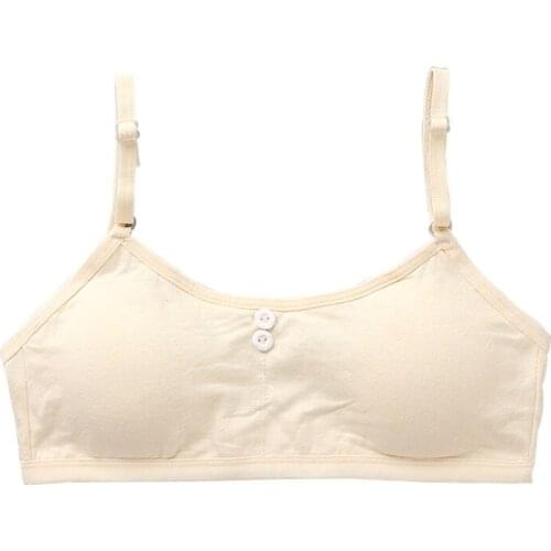 Teen Kids Girls Training Bras Underwear Lingerie Undies Undercloth Cotton Bra