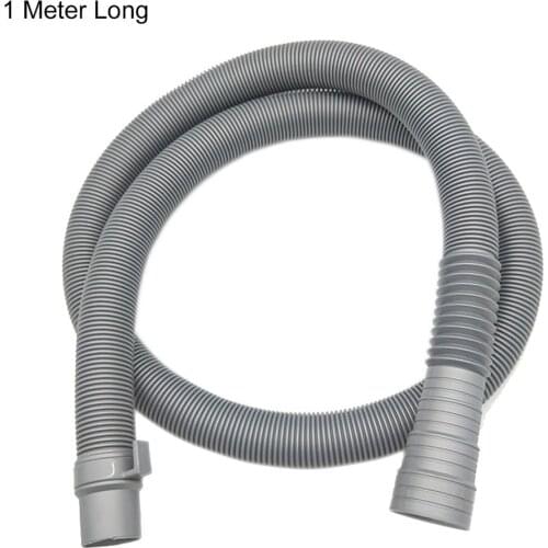 Universal Washing Machine Dishwasher Drain Waste Hose Discharge Hose Extension Pipe Fits Up To 32-42mm Drain Outlets