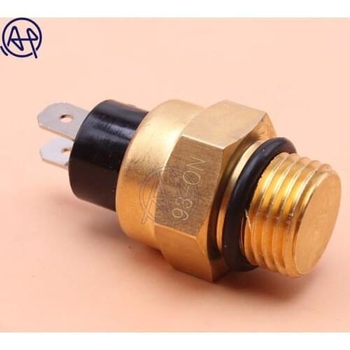 Universal Fit Motorcycle Temperature Thermo Switch Radiator Fan 93-ON 1pcs for 150cc 250cc Roketa Sunl TaoTao JMstar
