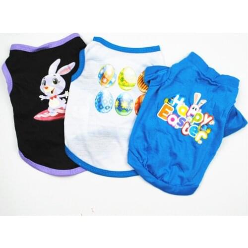 Rabbit Pattern Girl Dog Clothes for Chihuahua Dog Vest Summer Puppy Clothes Cute Pet Clothes Small Dog Costume Sphinx Cat Vest