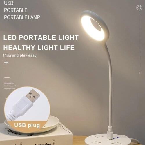 12LED USB 4000K Soft Light Portable Book Light Reading Light Table Desk Lamp for Power Bank Notebook Travel Bedroom Reading