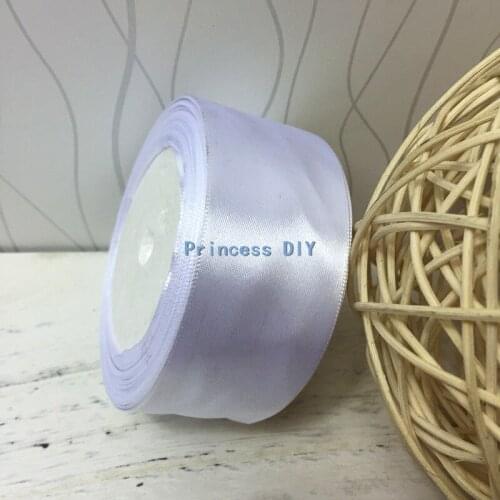 25Yards White Silk Satin Ribbon 1-1/2'' 38mm Wedding Party Decorate Gift Wrapping Christmas Flower Hair Bow DIY Accessories