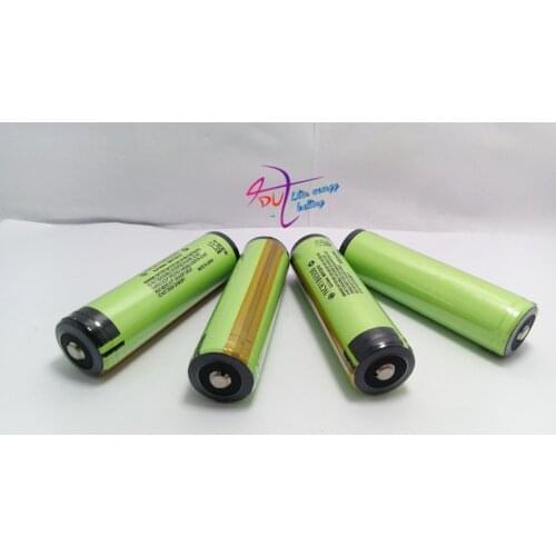 4 pcs/lot New Original 18650 NCR18650B Rechargeable Li-ion battery 3.7V 3400mAh For Original battery