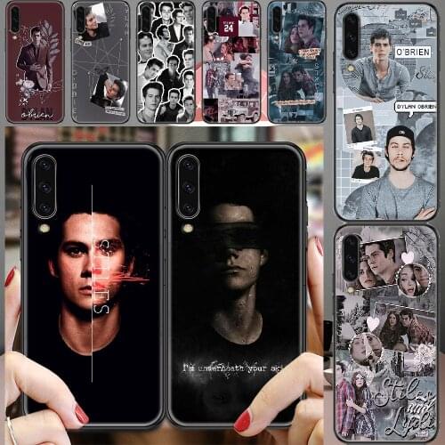 Teen Wolf Dylan O'Brien Phone case For Samsung Galaxy A 3 5 7 8 10 20 21 30 40 50 51 70 71 E S 2016 2018 4G black fashion Etui