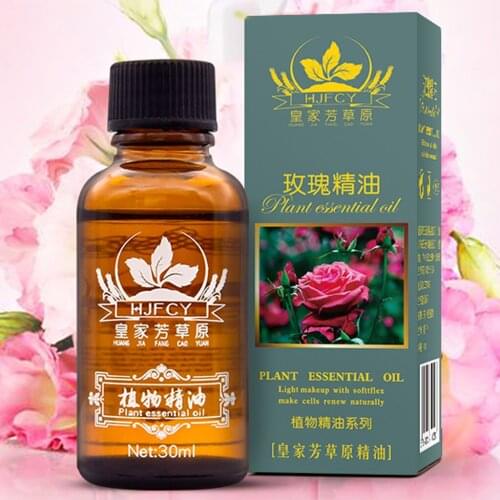 30ml Pure Natural Plant Extract Massage Essential Oils Aromatherapy Skin Care Jasmine Lavender Rose Ginger