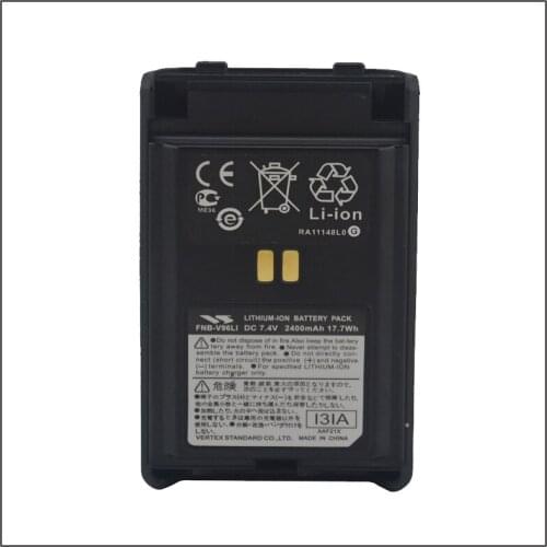 FNB-V96LI 7.4V 2400mAh Lithium-ion Battery Pack For Vertex Standard VX-350 VX-351 VX-354